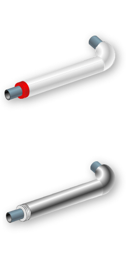 Isolamento termico tubi con PVC tipo isogenopack